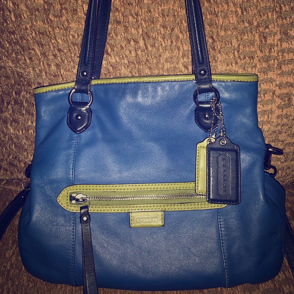 Coach Daisy Spectator Emma Leather Shoulder Bag